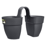 vibia campana flower twin 21cm anthrazit